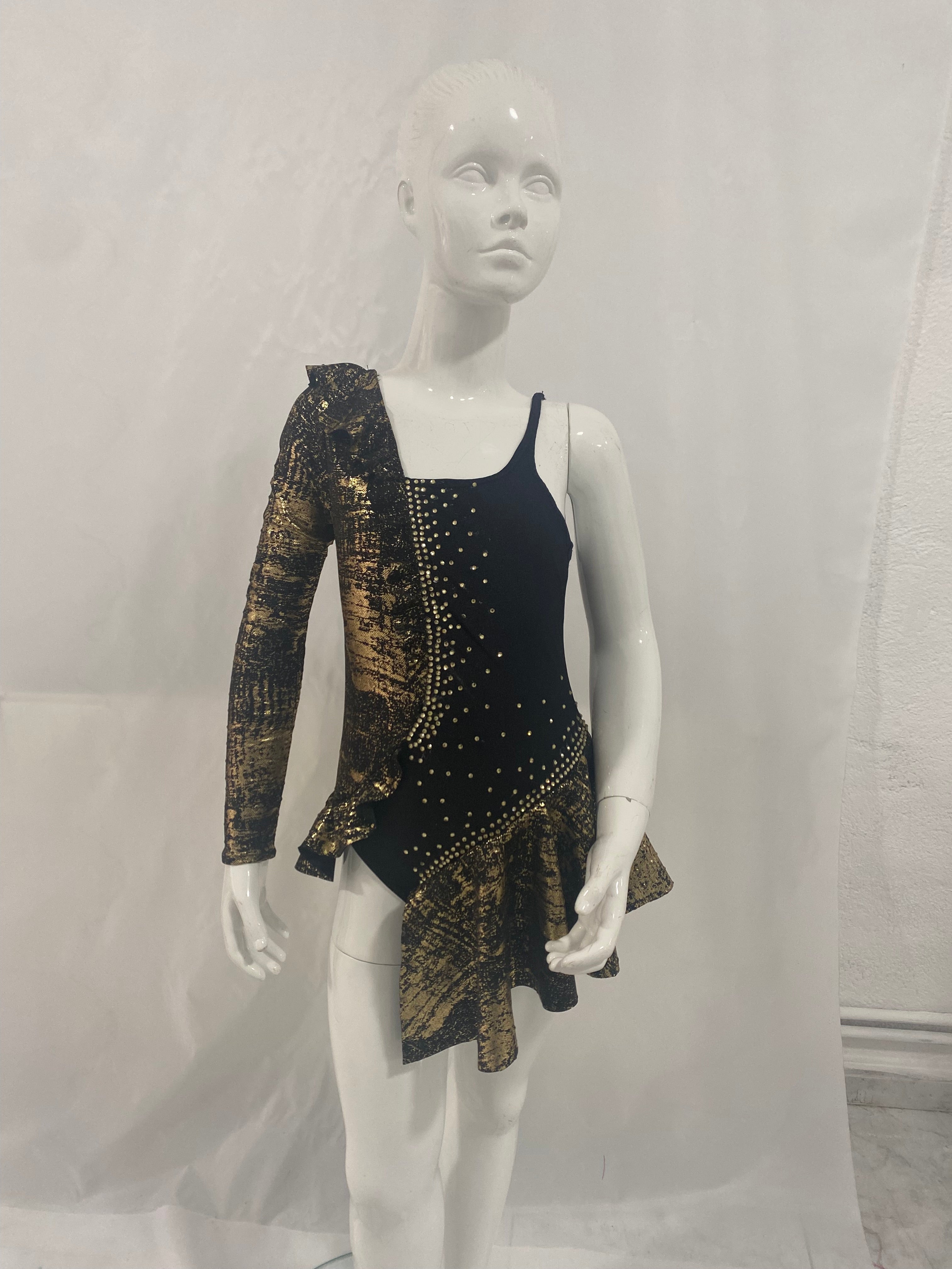 Maillot Gala negro/dorado