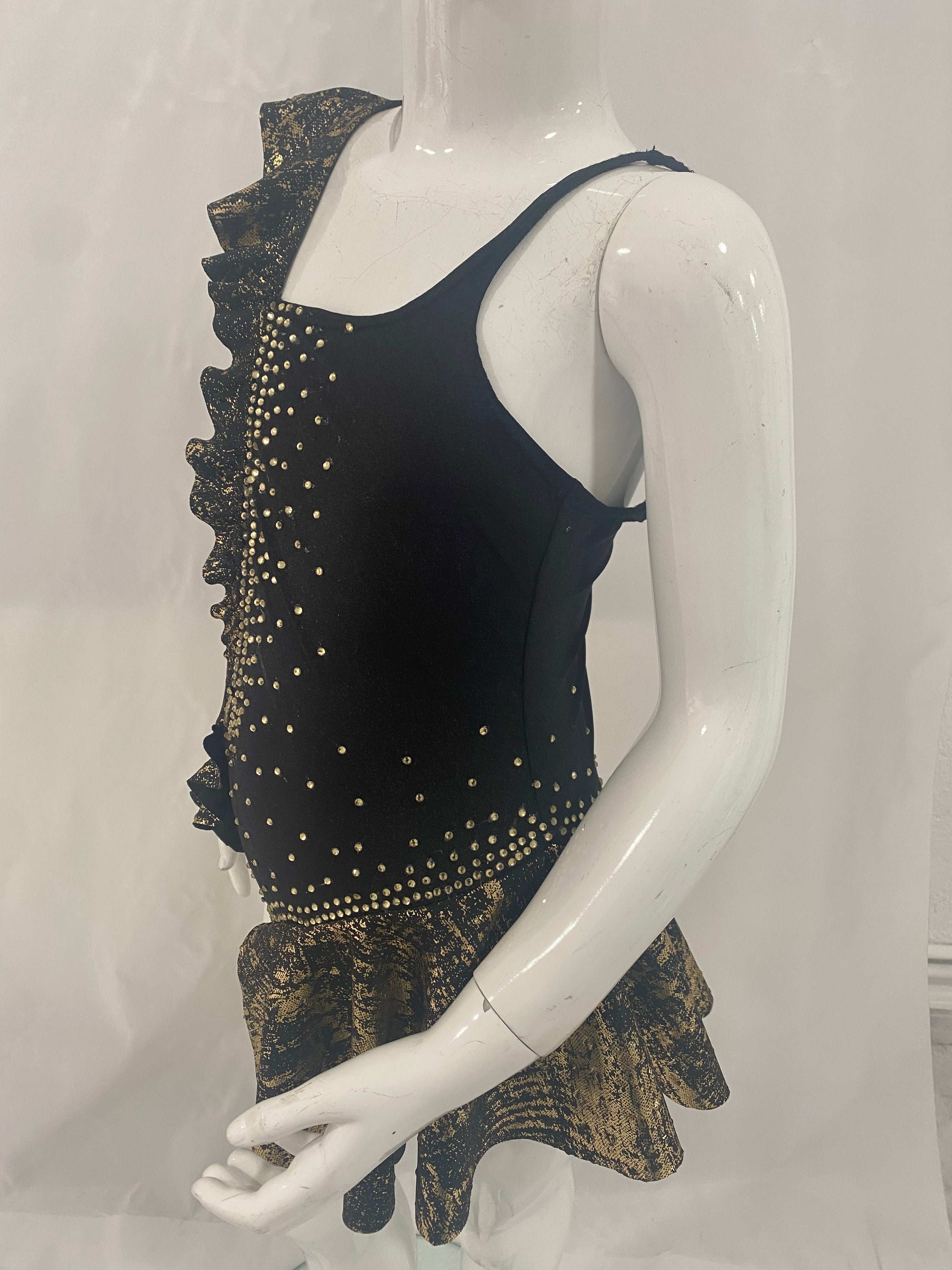 Maillot Gala negro/dorado