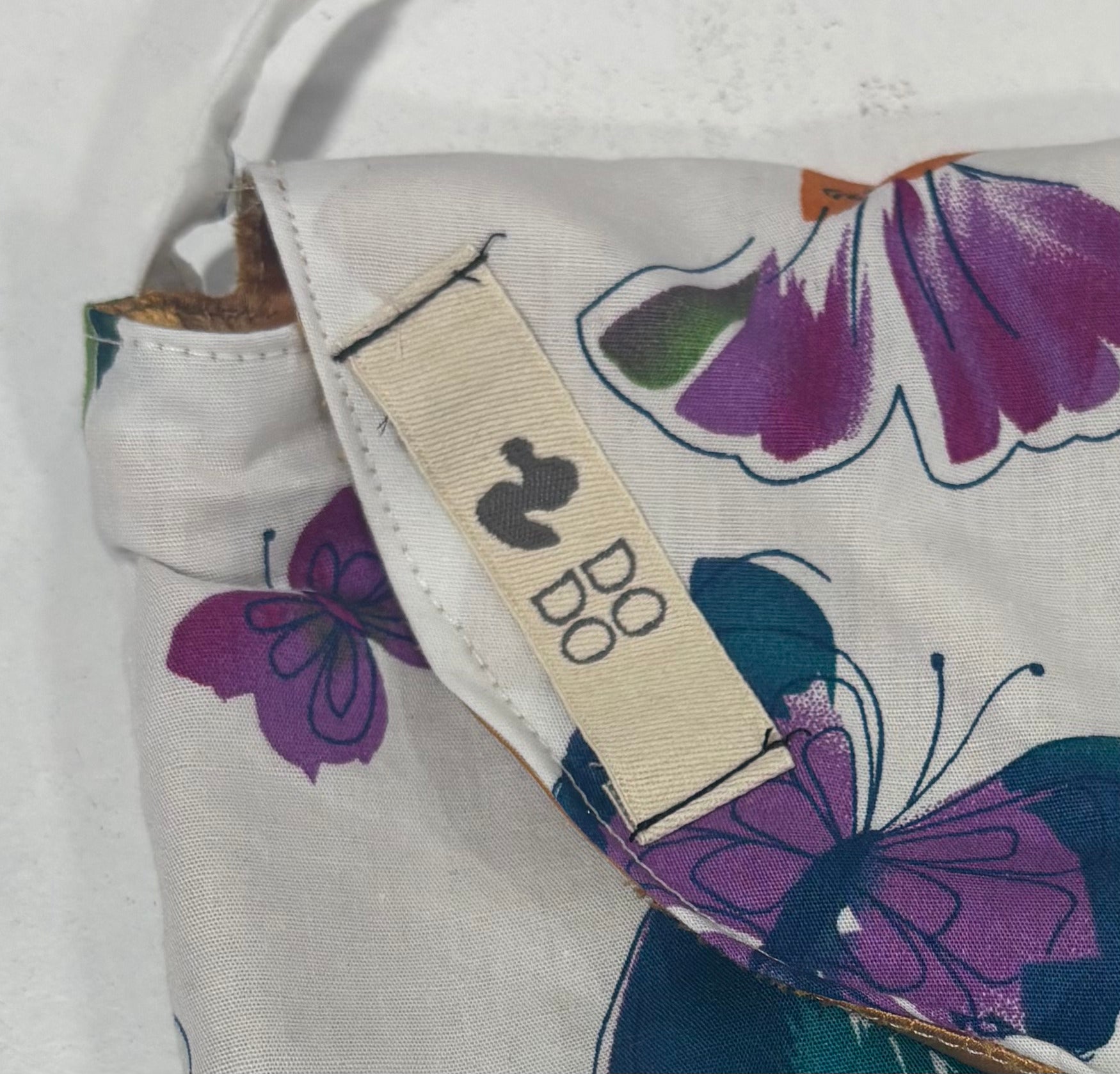 Bolso Bandolera Dodo: Mariposas y Flores