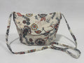 Bolso Bandolera Dodo: Flores Terracota y Crema