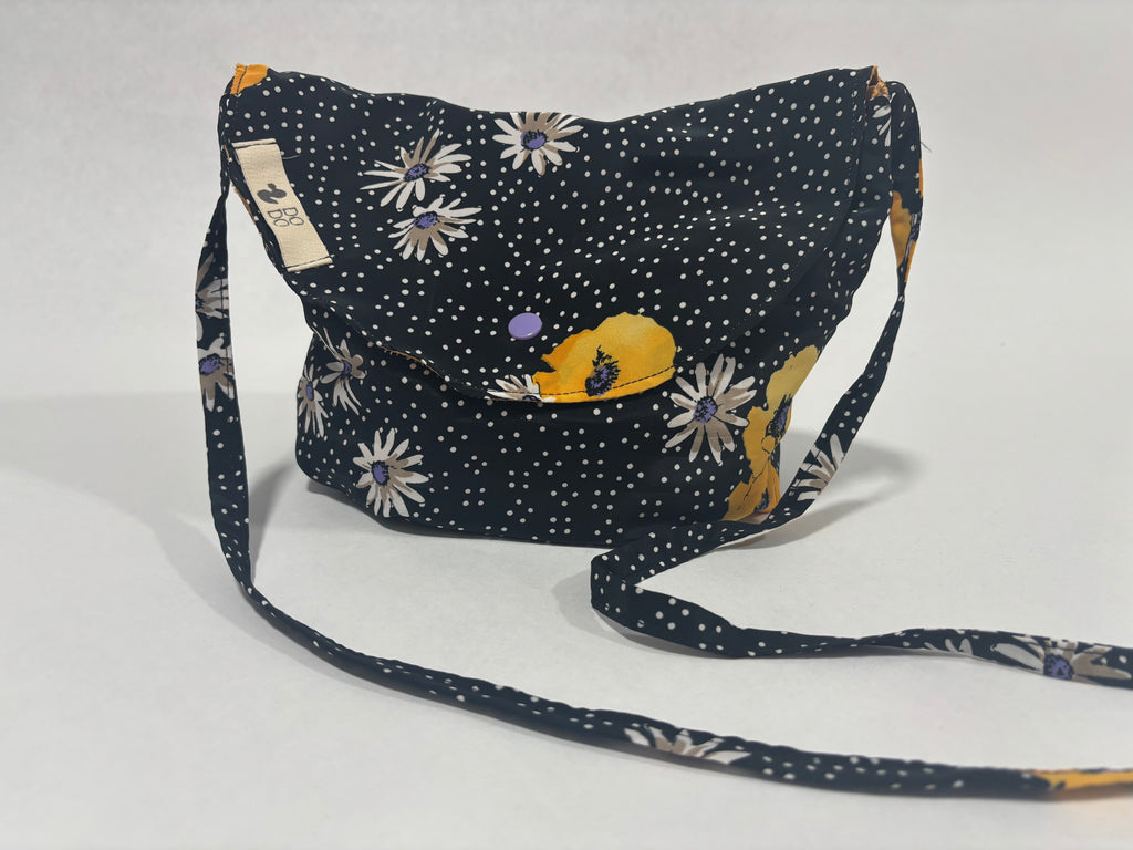 Bolso Bandolera Dodo: Margaritas y Lunares