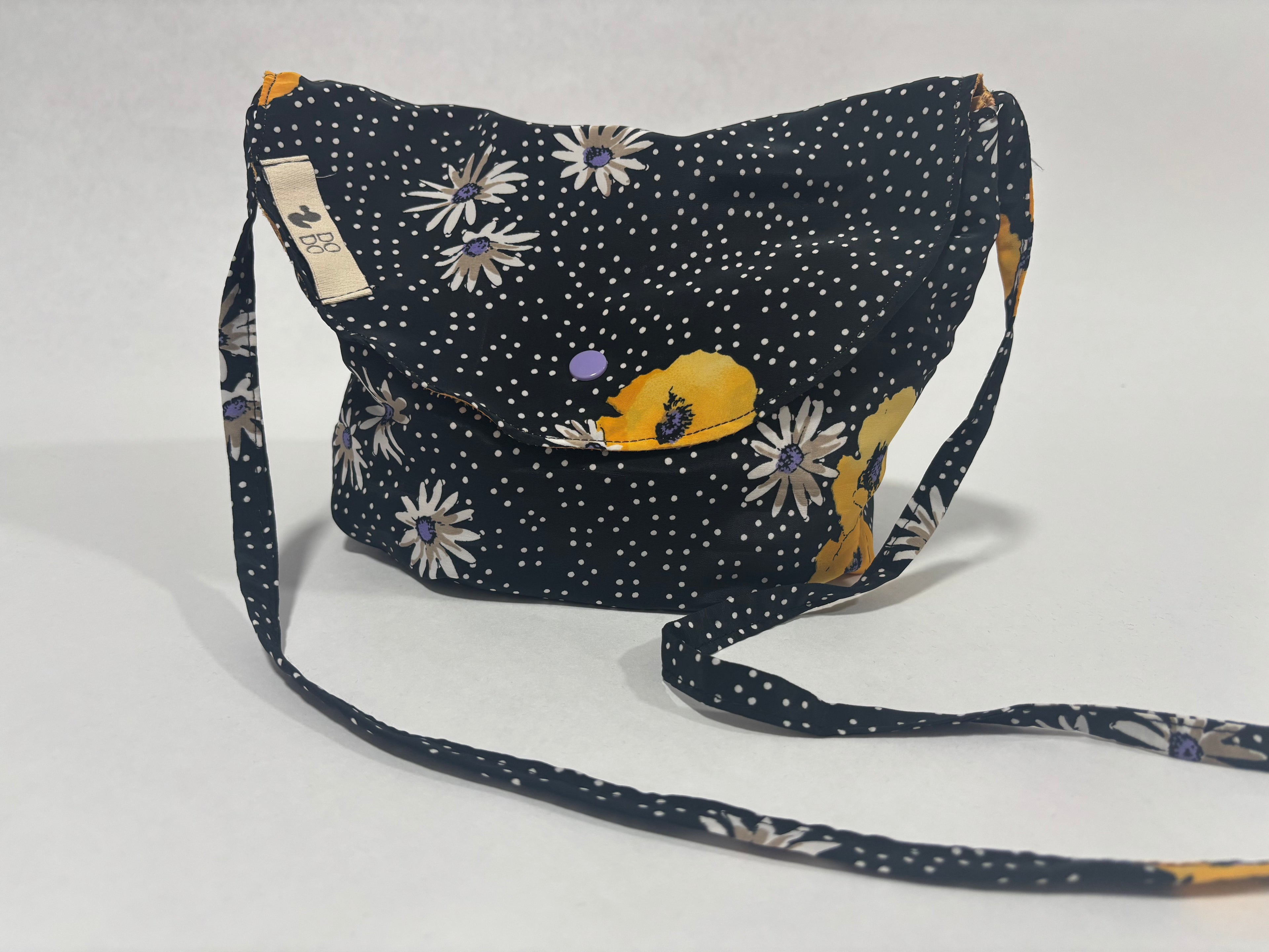 Bolso Bandolera Dodo: Margaritas y Lunares
