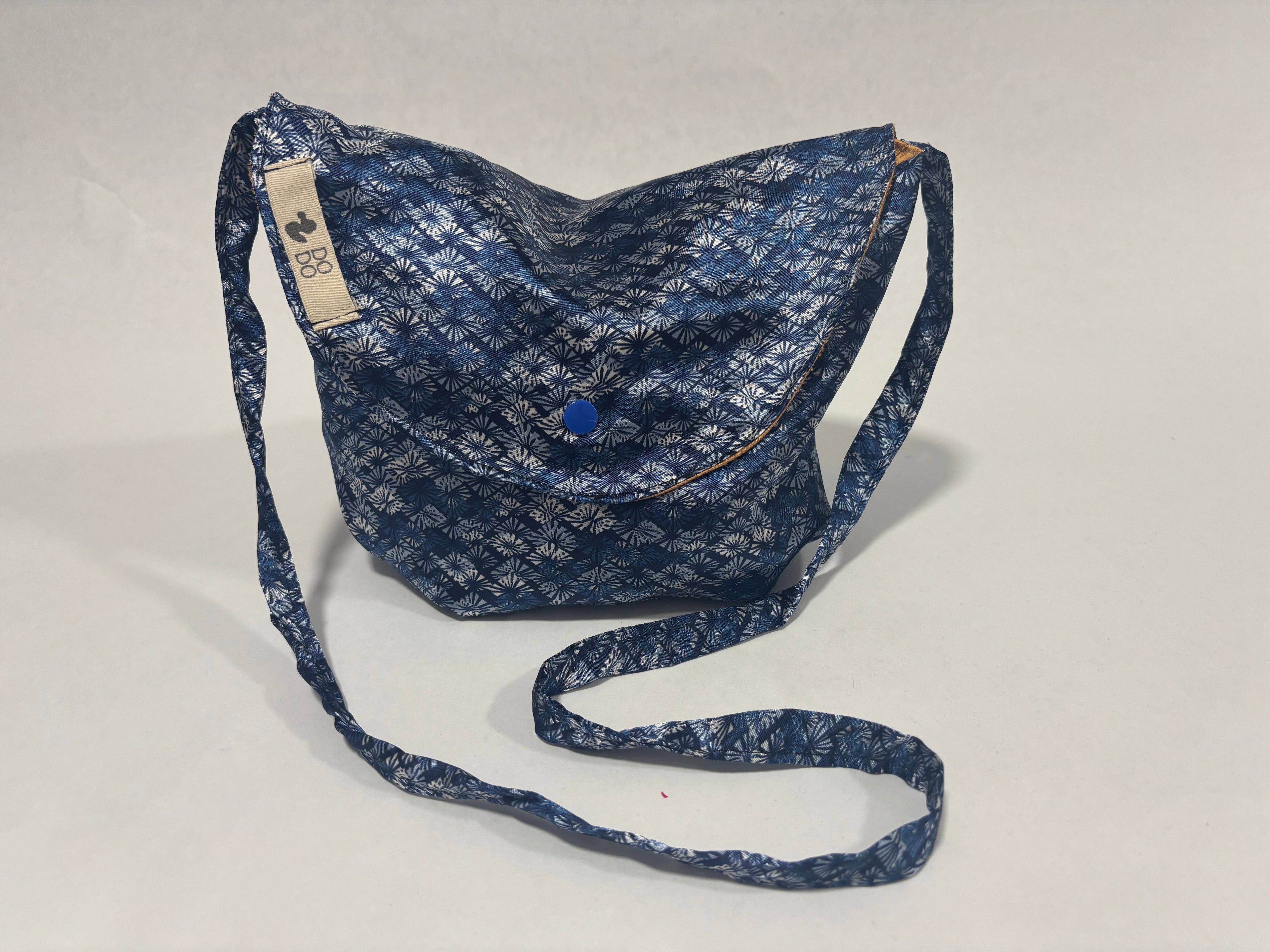 Bolso Bandolera Dodo: Rombos Azules