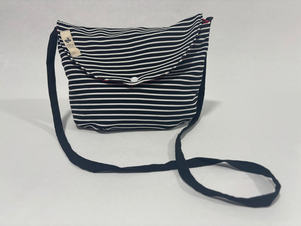 Bolso Bandolera Dodo: Rayas Marineras
