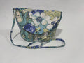 Bolso Bandolera Dodo: Aves y Flores Azules